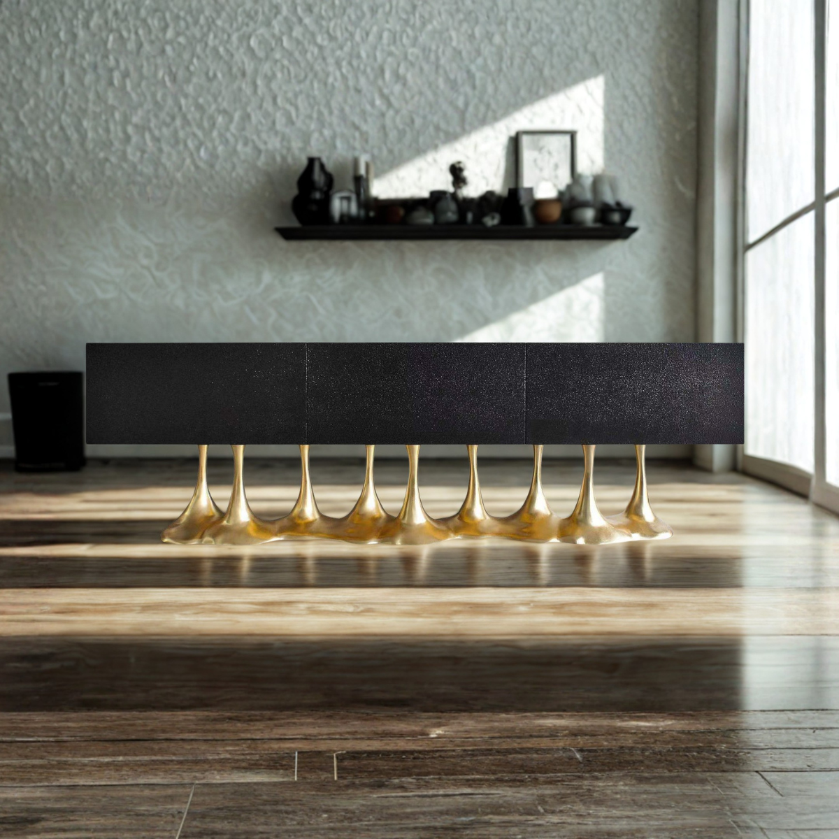 Goblet Gold Console Table 